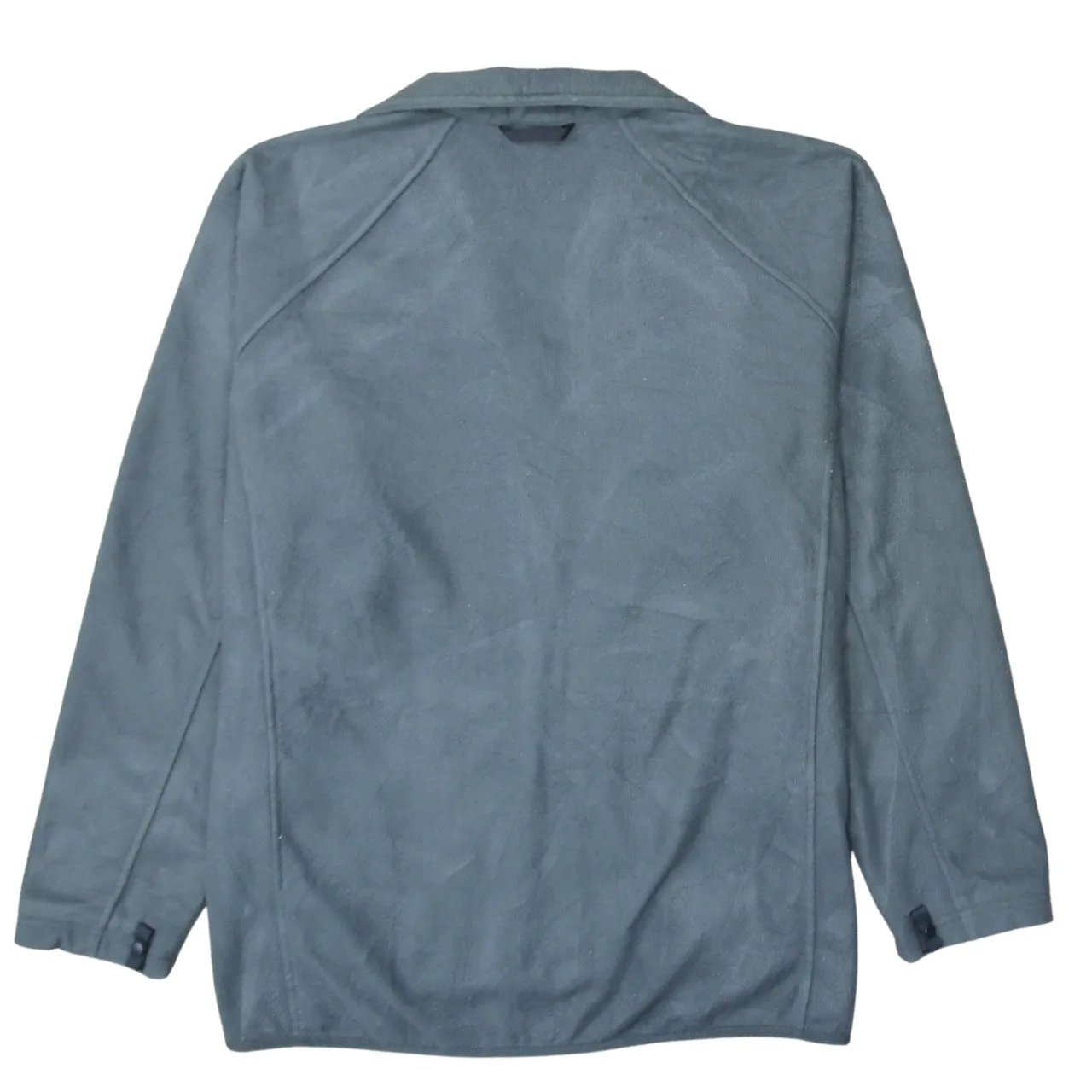 The North Face Dark Grey Fleece Jacket Men's XLarge Embroidered Chest Logo Full Zip Outerwear sold by Vintage Club product image thumbnail 2