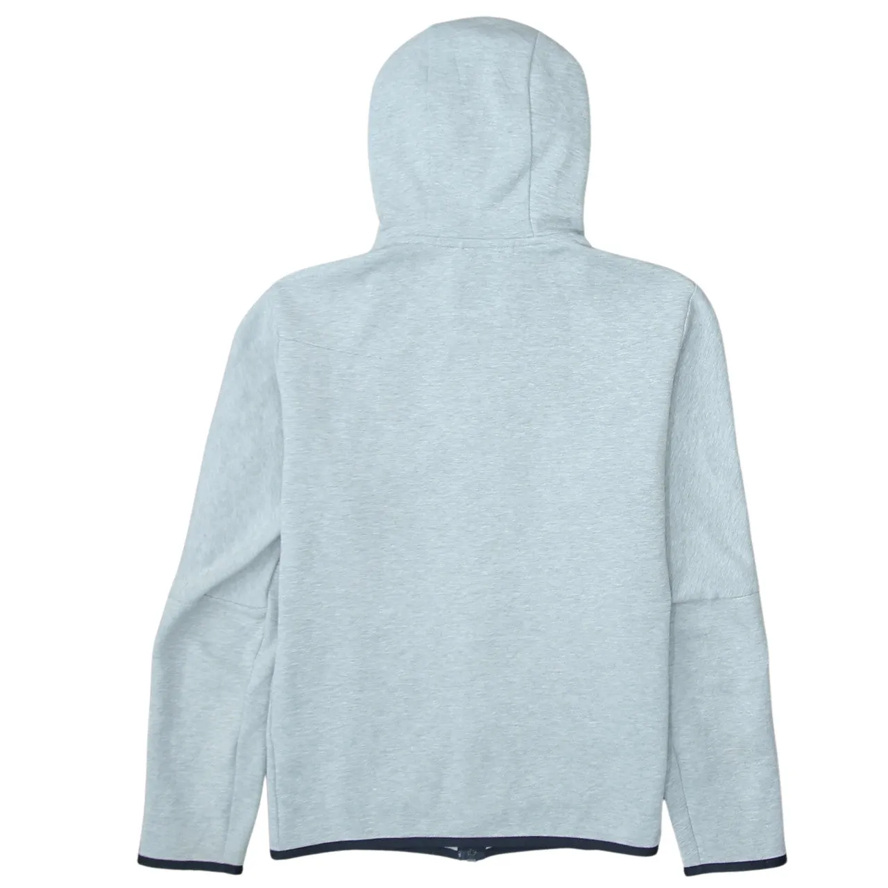 Nike 90's Swoosh Full Zip Up Hoodie Medium Grey sold by Vintage Club product image thumbnail 2