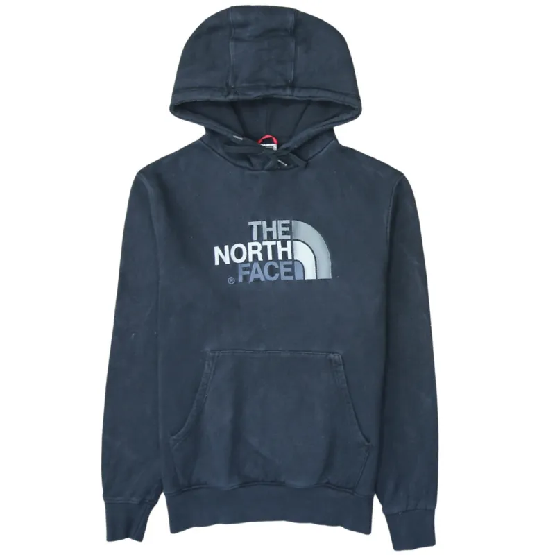 The North Face 90's Spellout Pullover Hoodie Small Black sold by Vintage Club