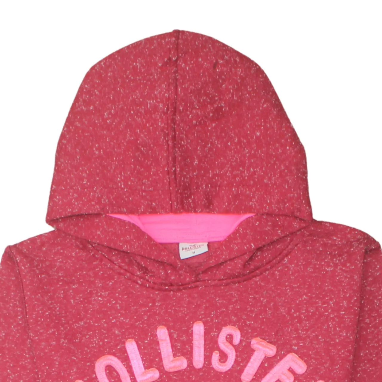 Hollister 90's Spellout Pullover Hoodie Medium Red sold by Vintage Club product image thumbnail 3