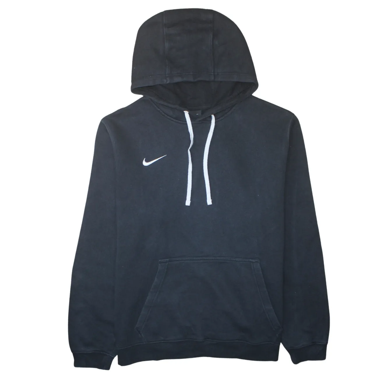 Nike 90's Swoosh Pullover Hoodie Large Black sold by Vintage Club