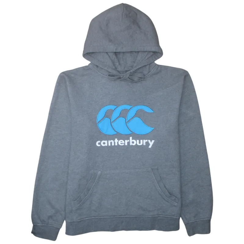 CANTERBURY 90's Spellout Pullover Hoodie Large  Grey sold by Vintage Club