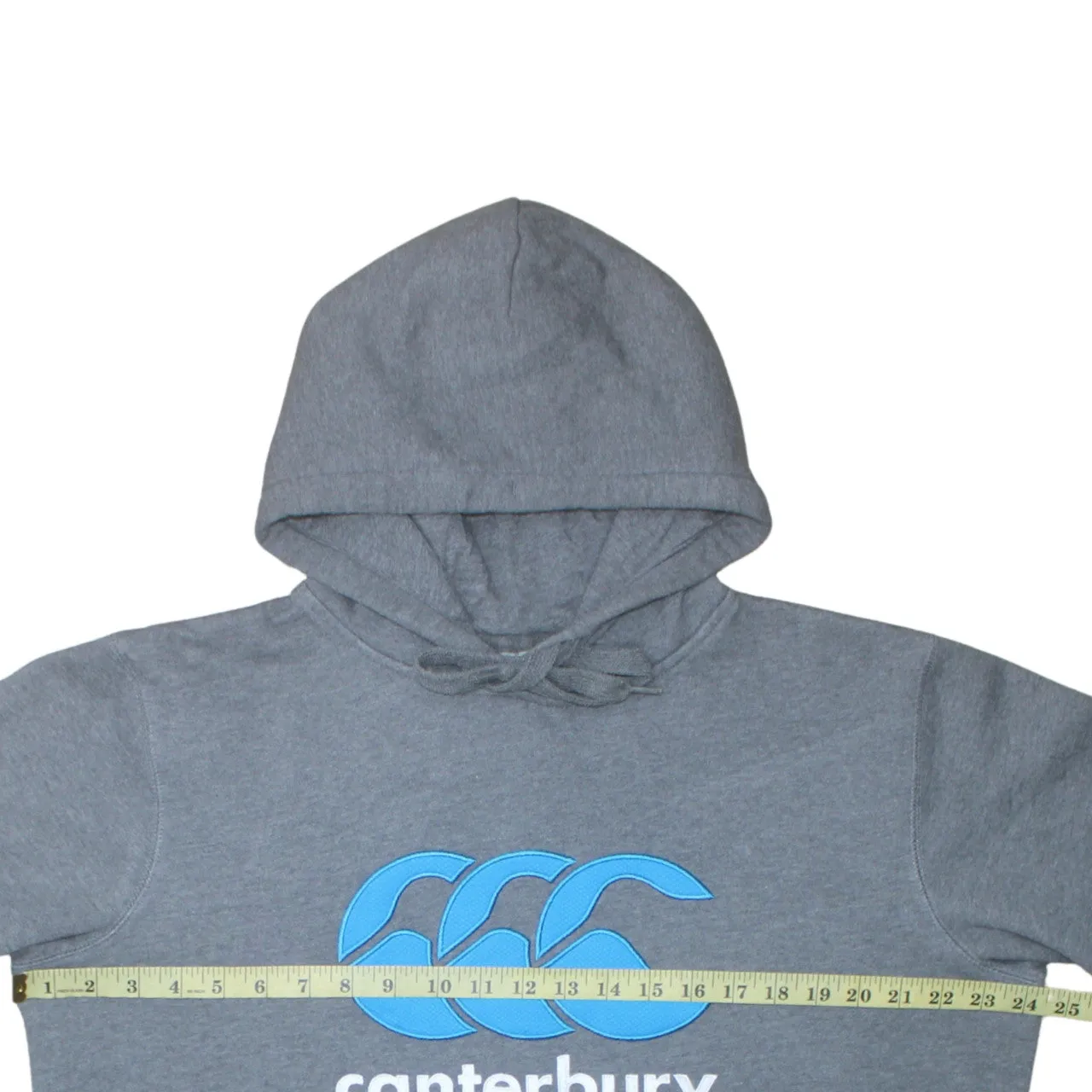 CANTERBURY 90's Spellout Pullover Hoodie Large Grey sold by Vintage Club product image thumbnail 5
