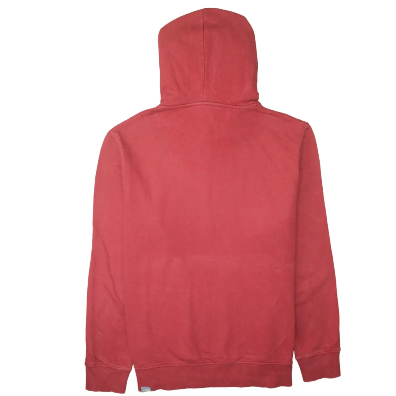 The North Face 90's Spellout Pullover Hoodie Large Red sold by Vintage Club product image thumbnail 2