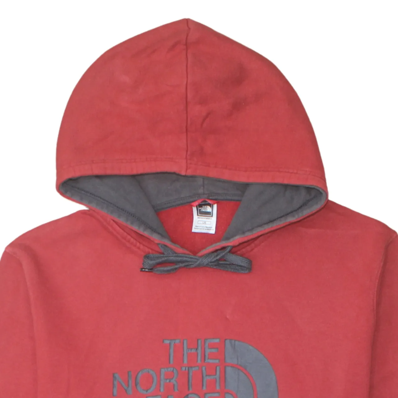 The North Face 90's Spellout Pullover Hoodie Large Red sold by Vintage Club product image thumbnail 3