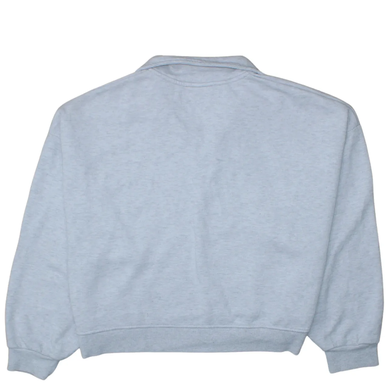 NBA Grey Quarter Zip Sweatshirt Women’s Large Los Angeles Lakers Printed Logo Pullover Top sold by Vintage Club product image thumbnail 2