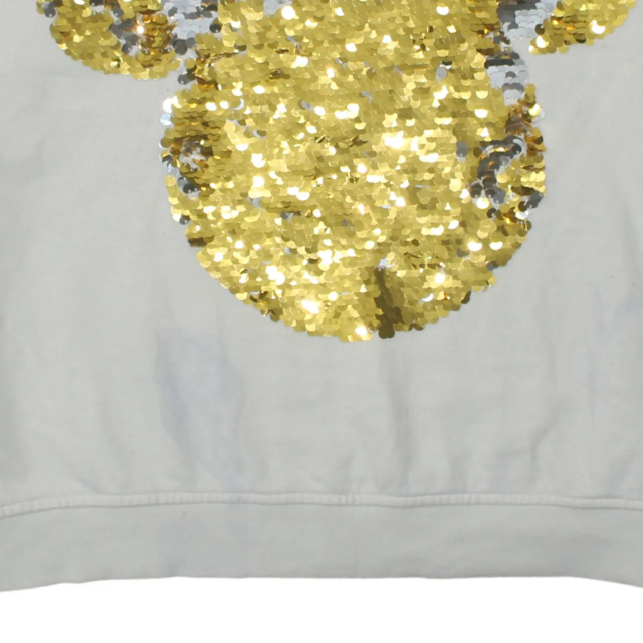 Disney 90's Mickey Mouse Crew Neck Sweatshirt XXLarge Beige Cream sold by Vintage Club product image thumbnail 4