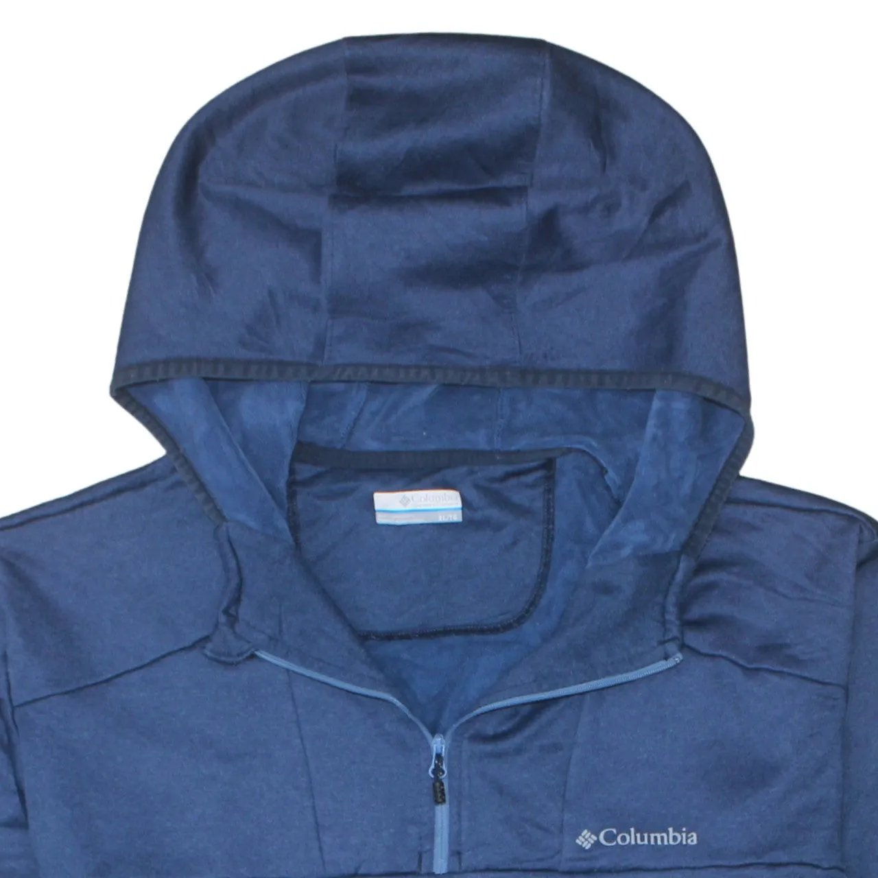 Columbia 90's Lightweight Quarter Zip Hoodie XLarge Navy Blue sold by Vintage Club product image thumbnail 3