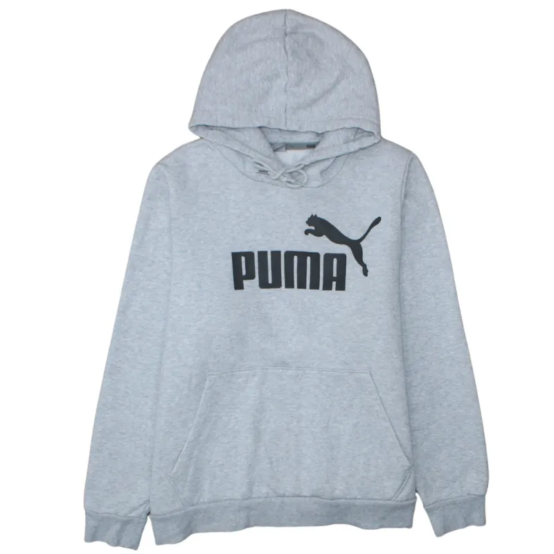 Puma 90's Spellout Pullover Hoodie XXLarge (2XL) Grey sold by Vintage Club