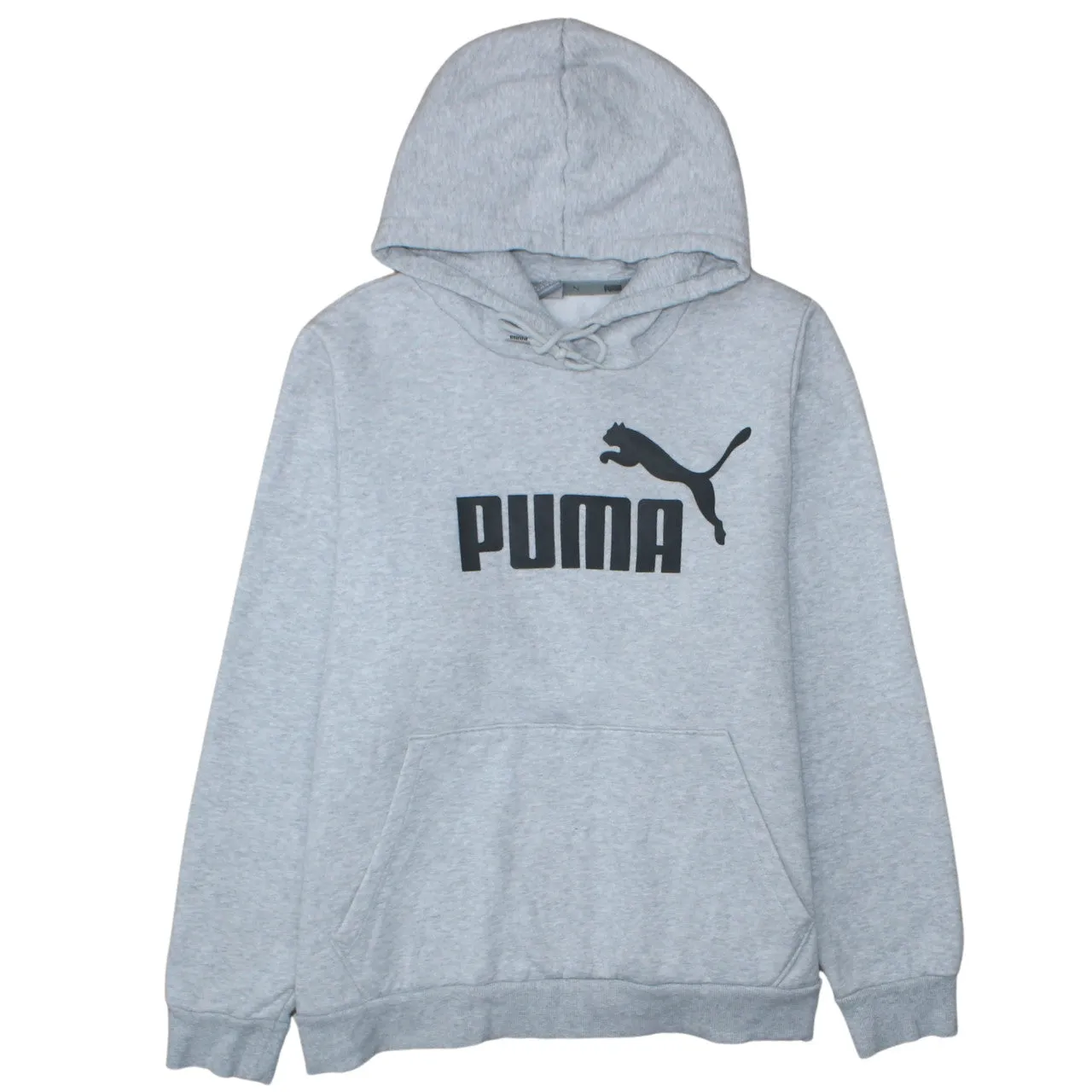 Puma 90's Spellout Pullover Hoodie XXLarge (2XL) Grey sold by Vintage Club