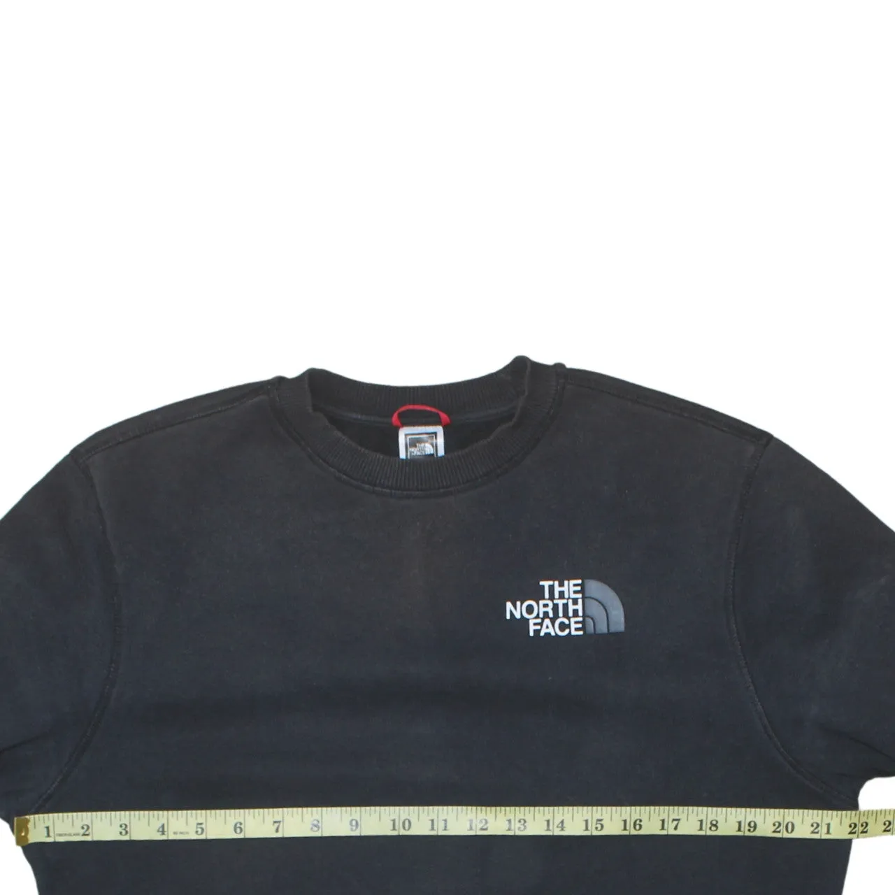 The North Face 90's Lightweight Crew Neck Sweatshirt Medium Black sold by Vintage Club product image thumbnail 5