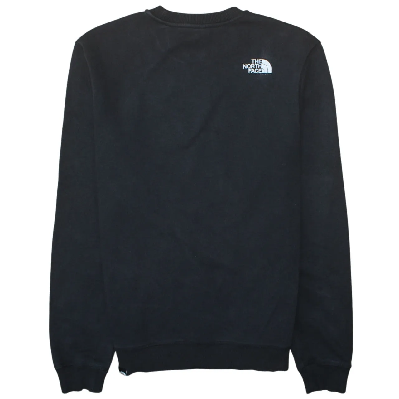 The North Face 90's Lightweight Crew Neck Sweatshirt Medium Black sold by Vintage Club product image thumbnail 2