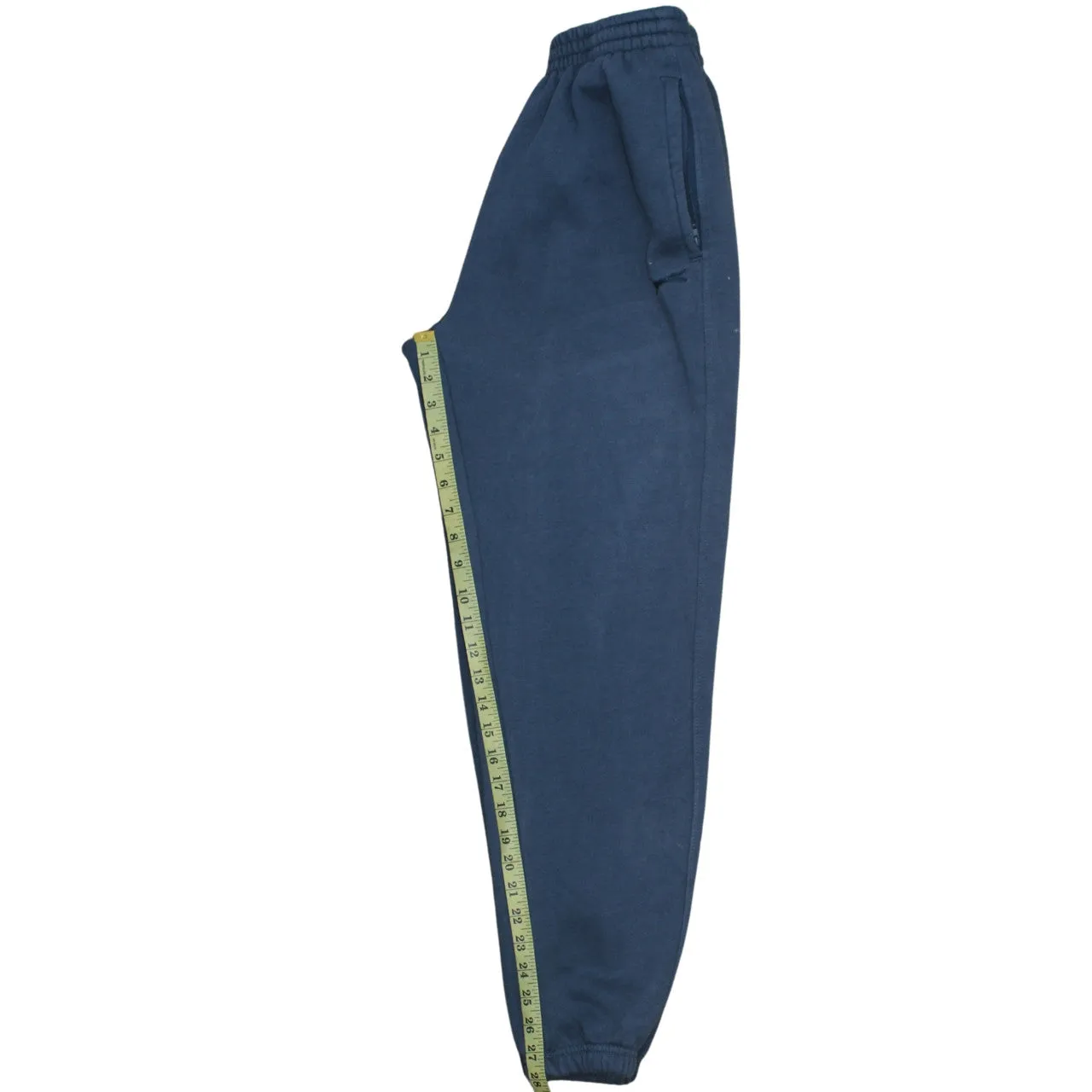 Slazenger Navy Blue Joggers Men's Large Elasticated Waist Cuffed Hem Lounge Sweatpants sold by Vintage Club product image thumbnail 5