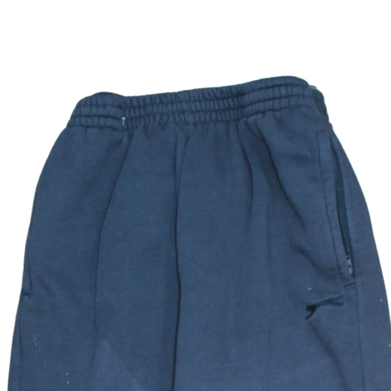 Slazenger Navy Blue Joggers Men's Large Elasticated Waist Cuffed Hem Lounge Sweatpants sold by Vintage Club product image thumbnail 3