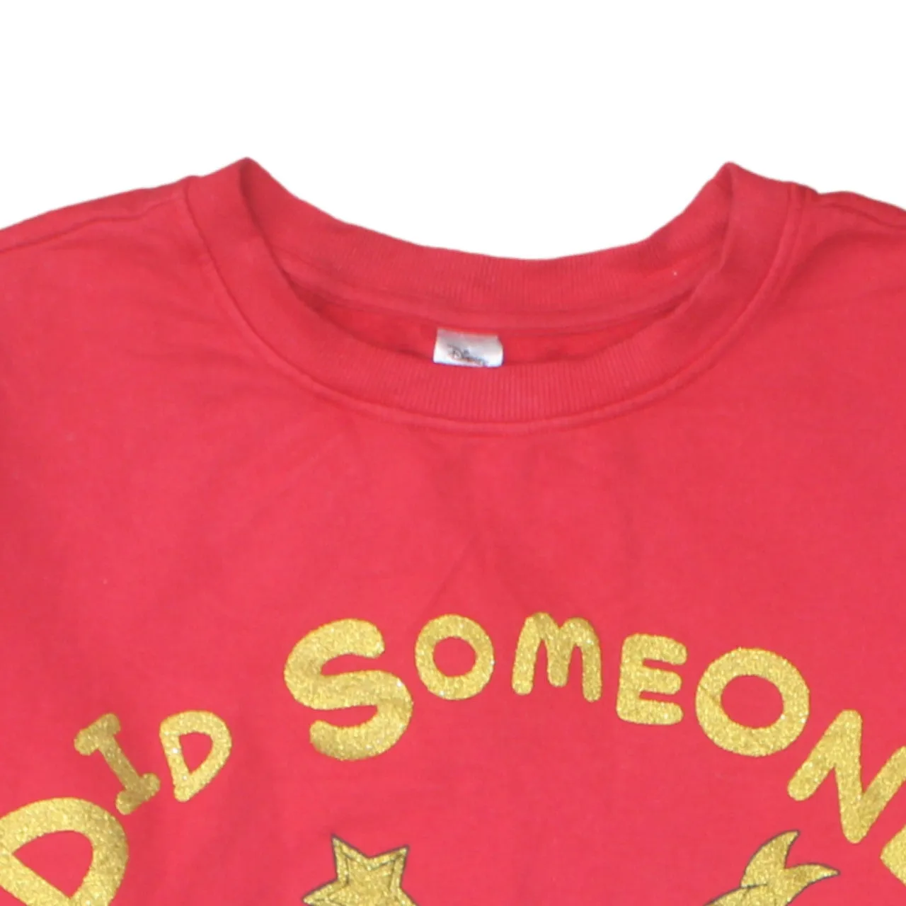 Disney 90's Mickey & Minnie Mouse Crew Neck Sweatshirt XXLarge Red sold by Vintage Club product image thumbnail 3