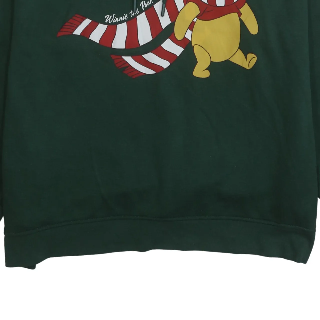 Disney 90's Winnie The Pooh Pullover Hoodie XLarge Green sold by Vintage Club product image thumbnail 4