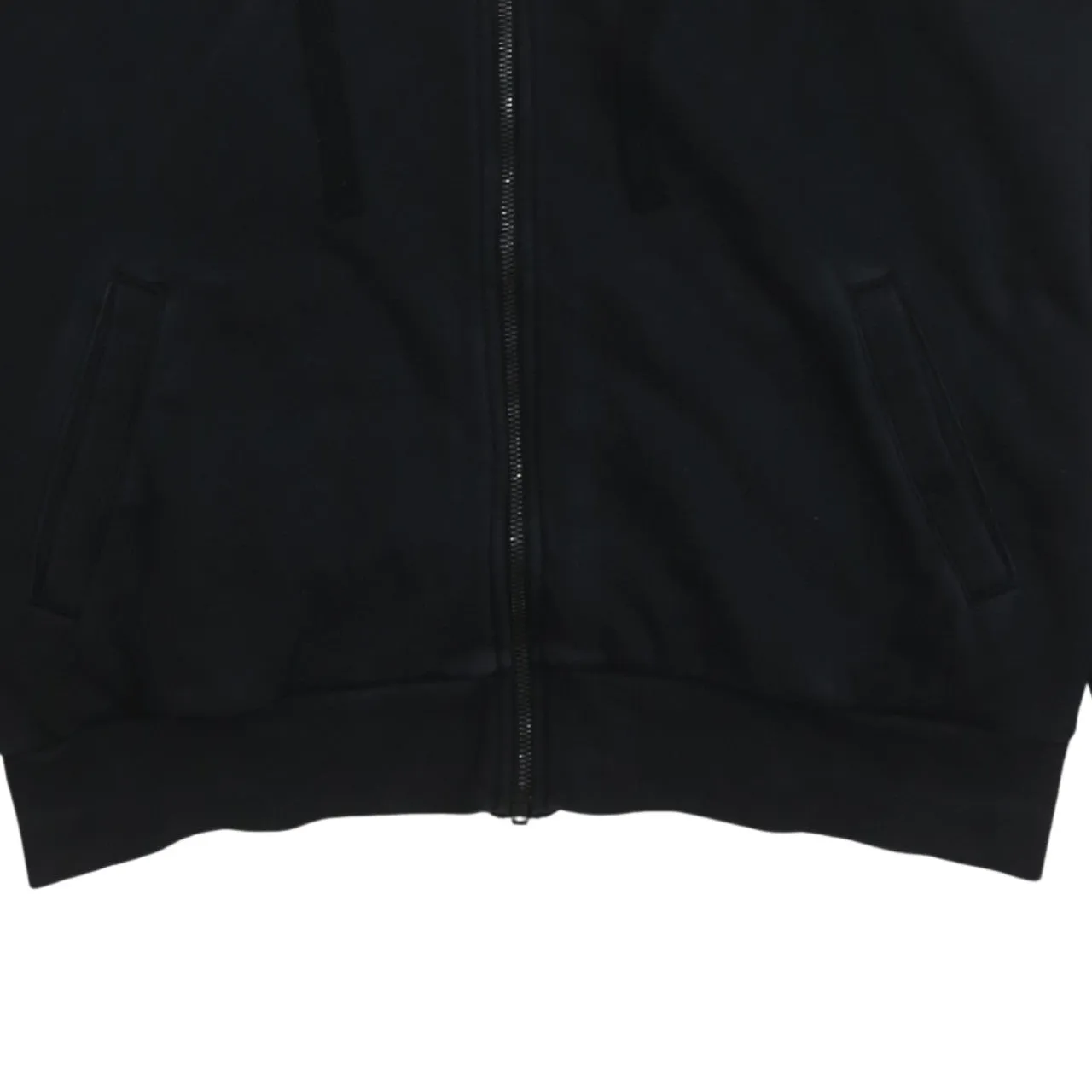 Adidas 90's Striped Sleeve Full Zip Up Hoodie XLarge Black sold by Vintage Club product image thumbnail 4