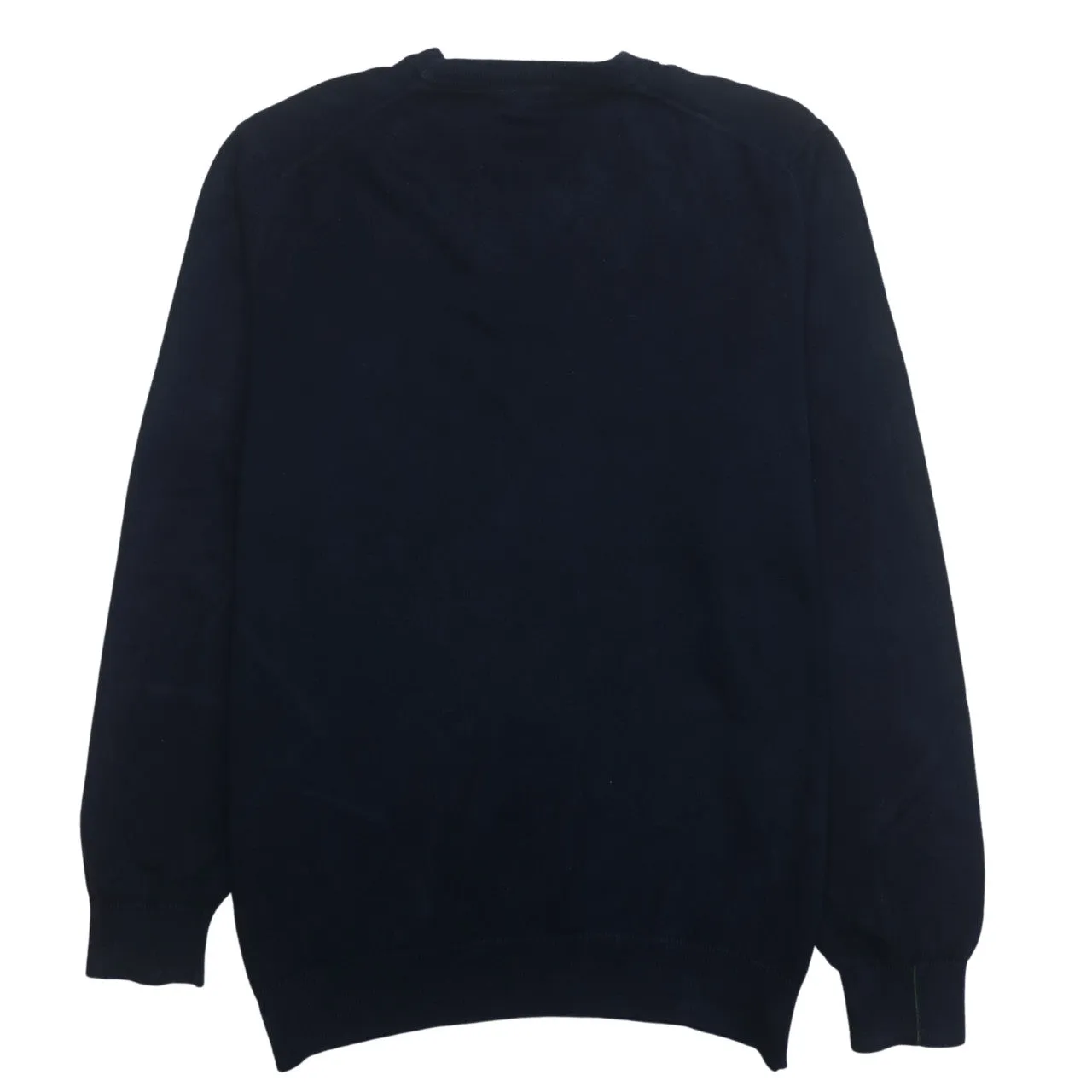 Lacoste 90's Lightweight Crew Neck Sweatshirt Large Navy Blue sold by Vintage Club product image thumbnail 2