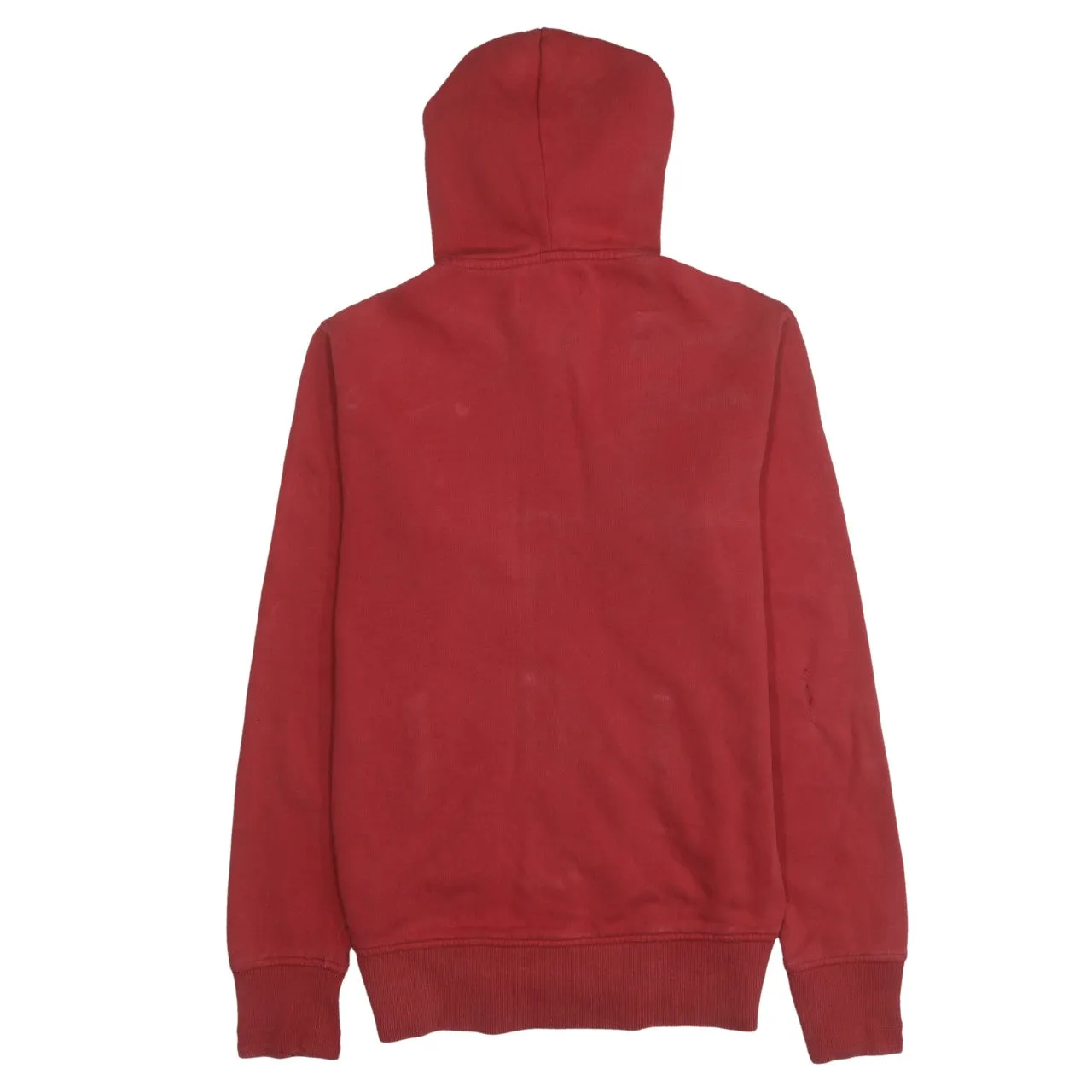 Polo Ralph Lauren 90's Lightweight Full Zip Up Hoodie Small Red sold by Vintage Club product image thumbnail 2