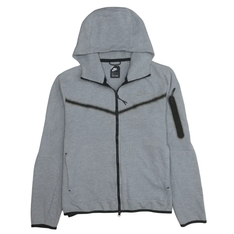 Nike 90's Swoosh Full Zip Up Hoodie Medium Grey sold by Vintage Club