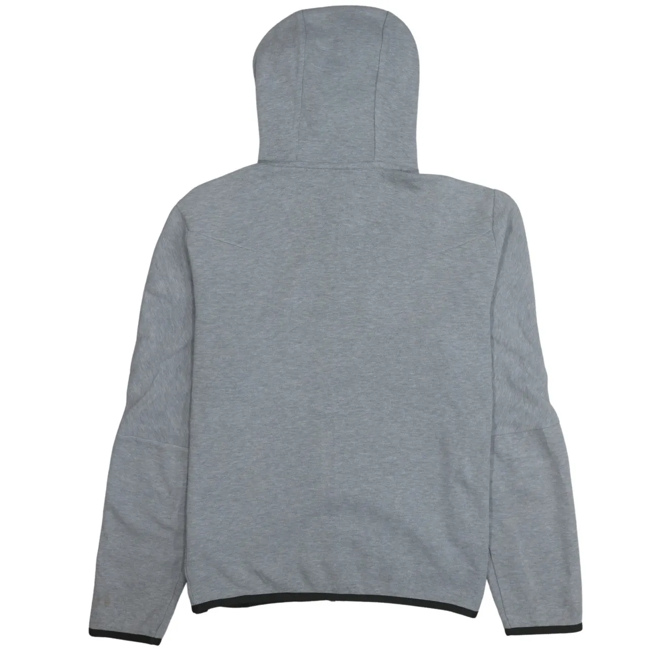 Nike 90's Swoosh Full Zip Up Hoodie Medium Grey sold by Vintage Club product image thumbnail 2