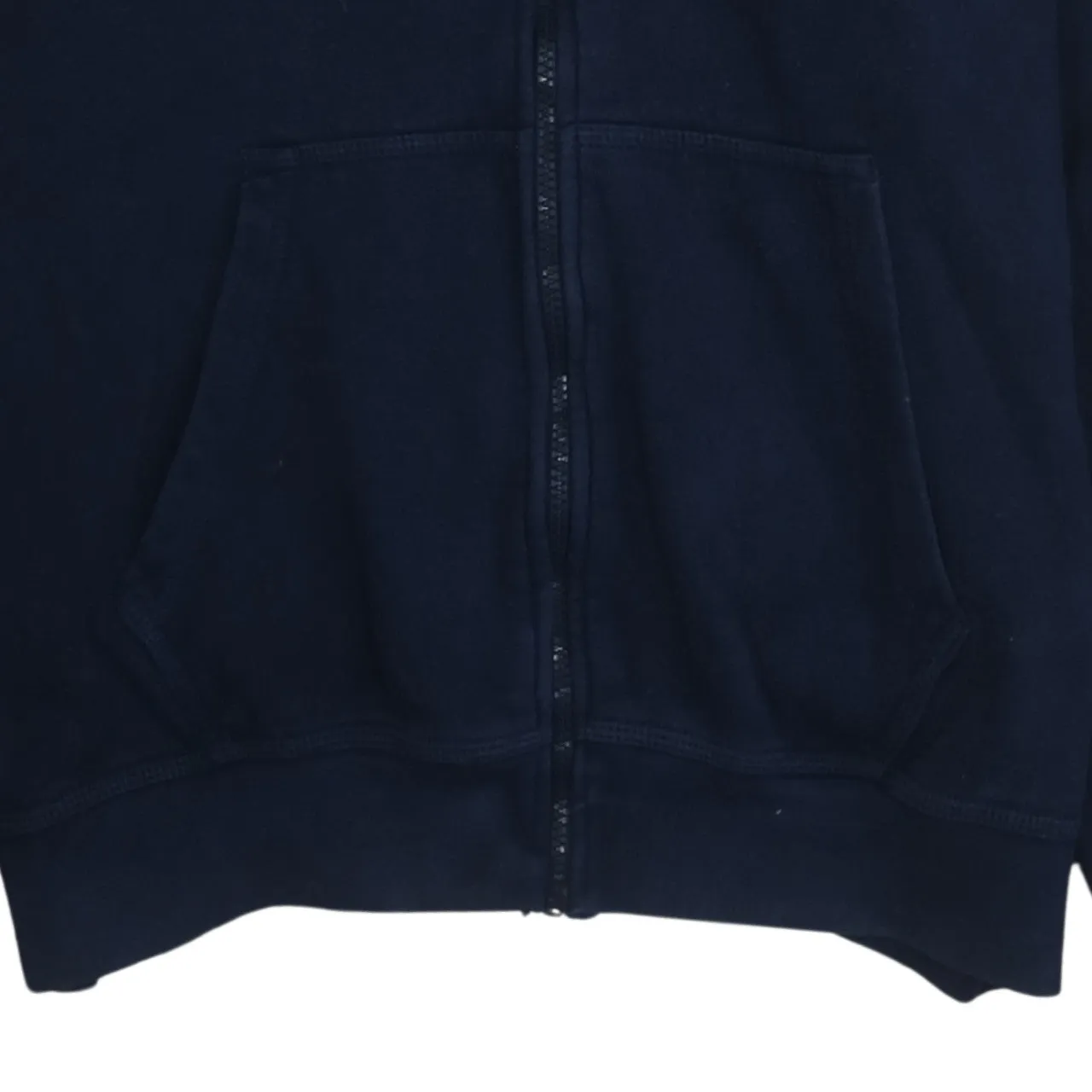 Nike 90's Swoosh Full Zip Up Hoodie Large Navy Blue sold by Vintage Club product image thumbnail 4