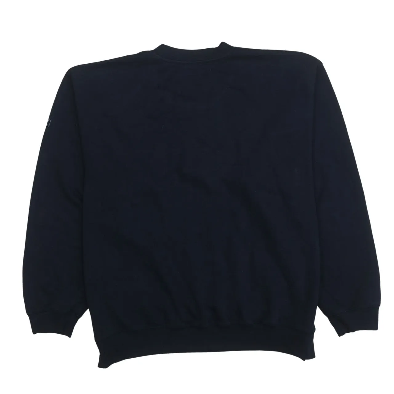 Reebok 90's Spellout Crew Neck Hoodie Medium Navy Blue sold by Vintage Club product image thumbnail 2