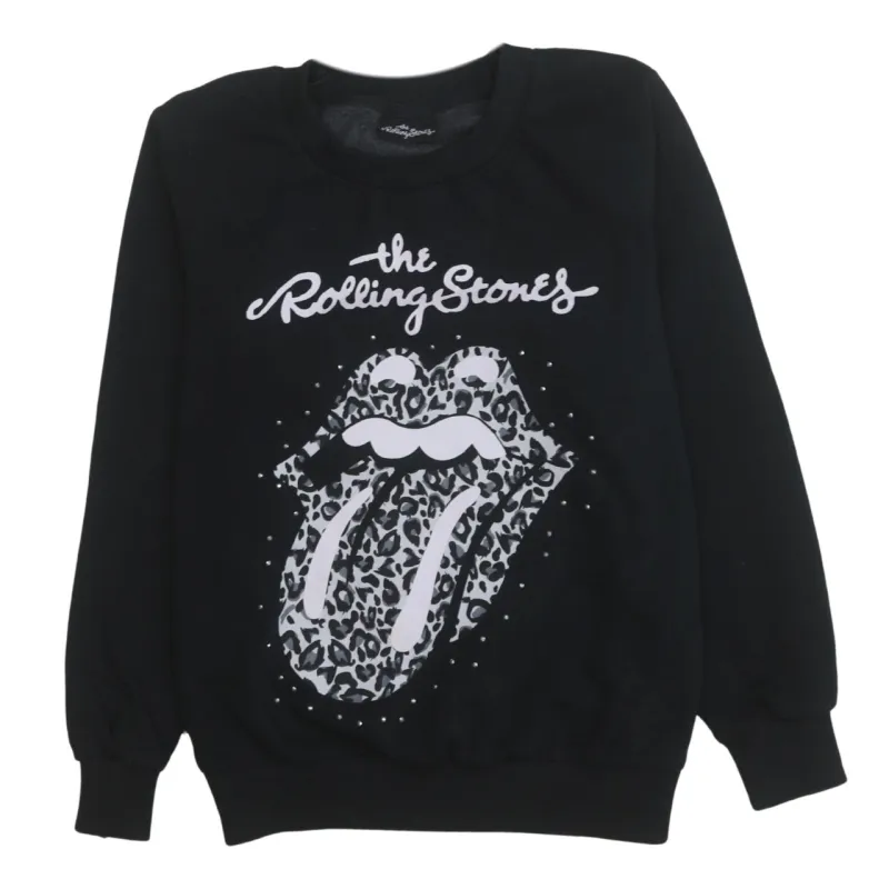 The Rolling Stones 90's The Rolling Stone Crew Neck Sweatshirt Large  Black sold by Vintage Club