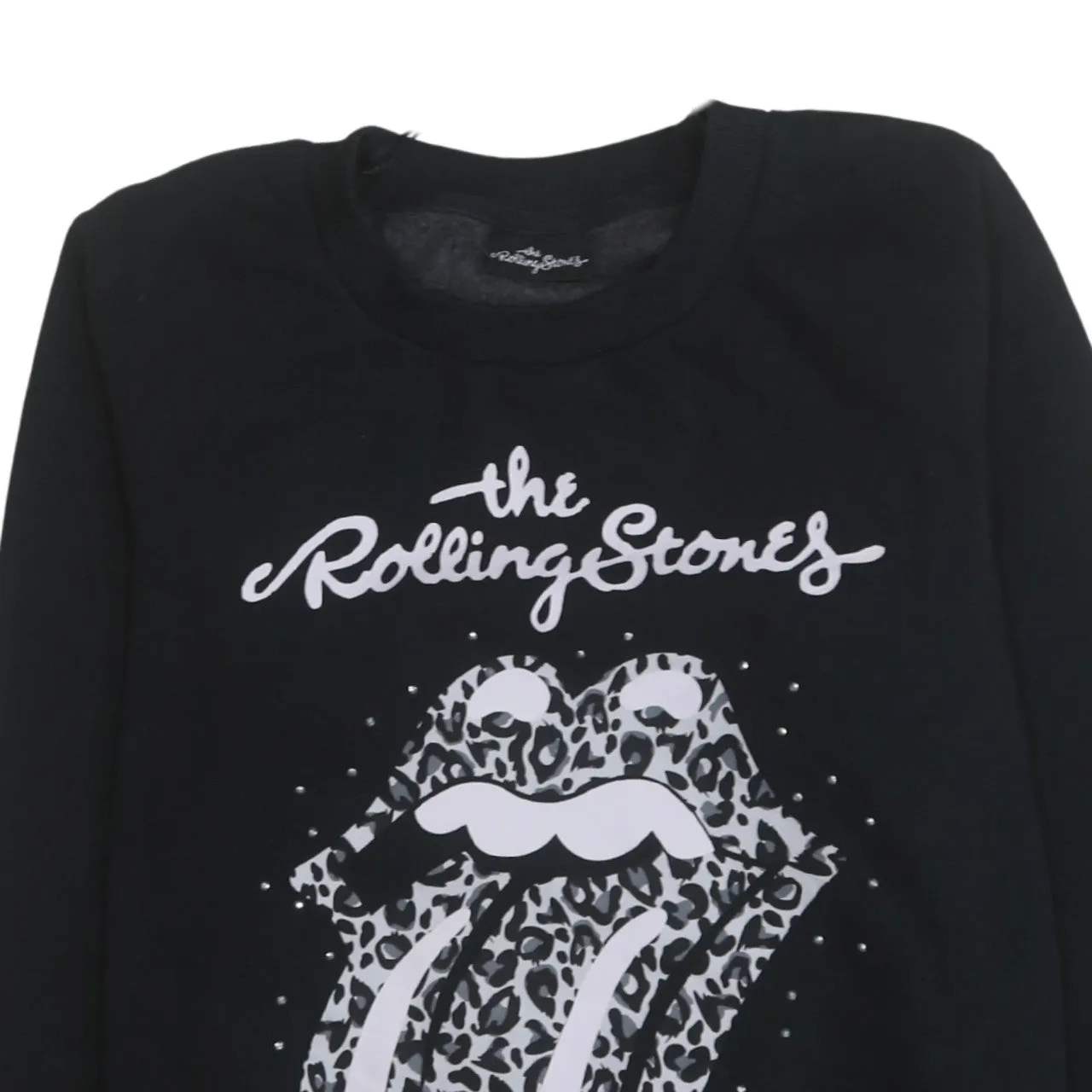 The Rolling Stones 90's The Rolling Stone Crew Neck Sweatshirt Large Black sold by Vintage Club product image thumbnail 3