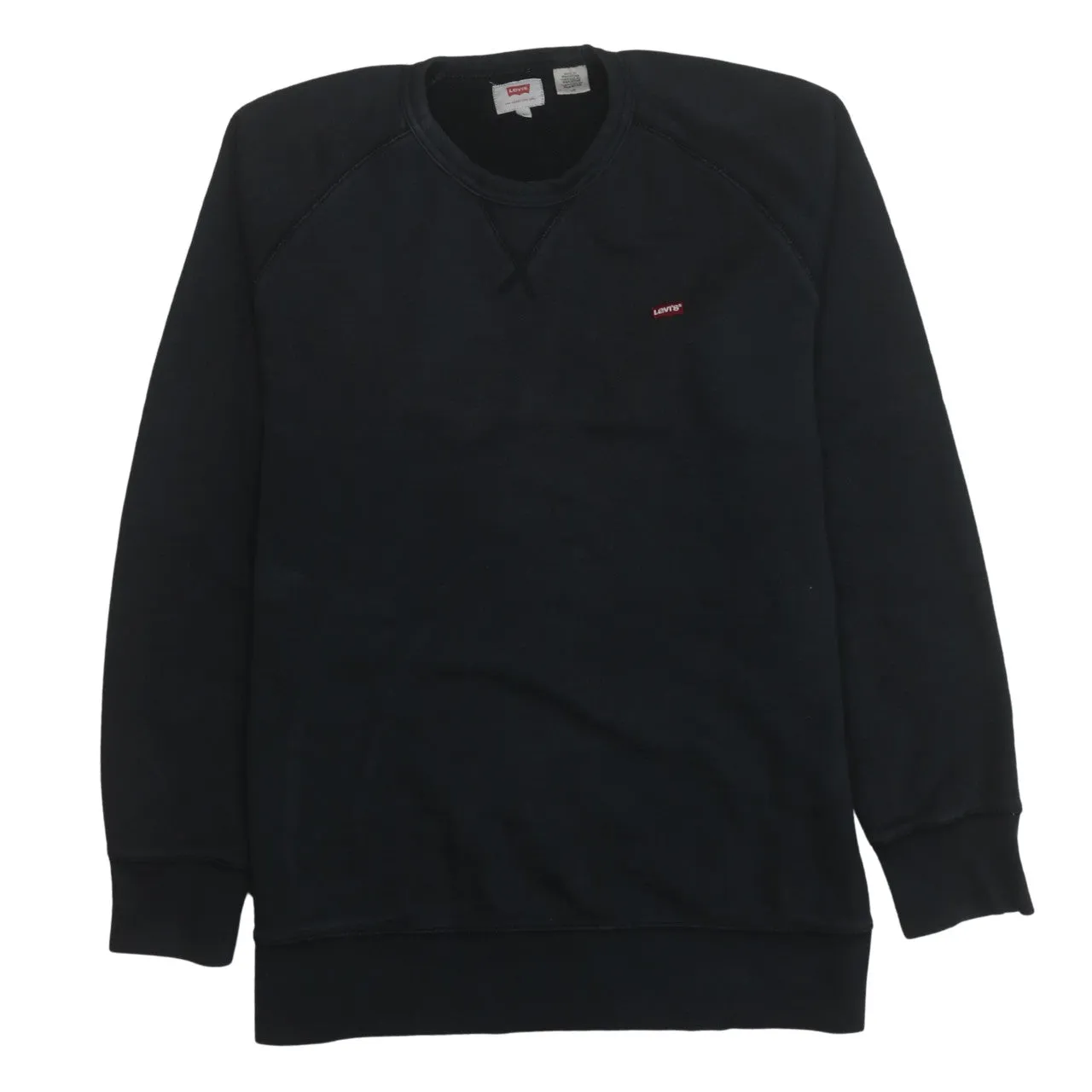 Levi's 90's Lightweight Crew Neck Sweatshirt Large Black sold by Vintage Club