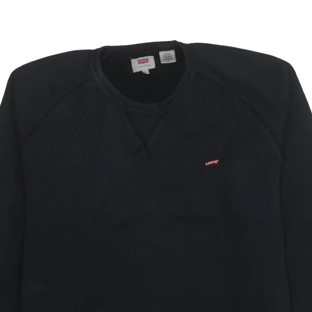 Levi's 90's Lightweight Crew Neck Sweatshirt Large Black sold by Vintage Club product image thumbnail 3