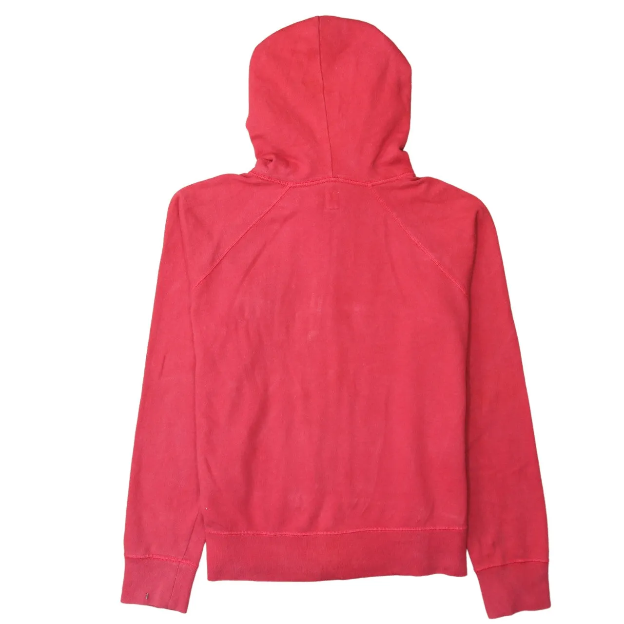 Gap Coral Red Hoodie Men's Medium Full Zip Embroidered Logo Front Pockets Sweatshirt sold by Vintage Club product image thumbnail 2