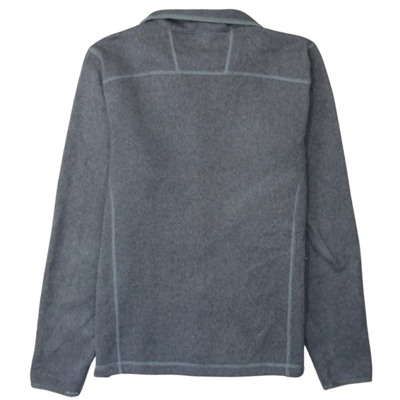 The North Face 90's Lightweight Full Zip Up Sweatshirt Medium Grey sold by Vintage Club product image thumbnail 2