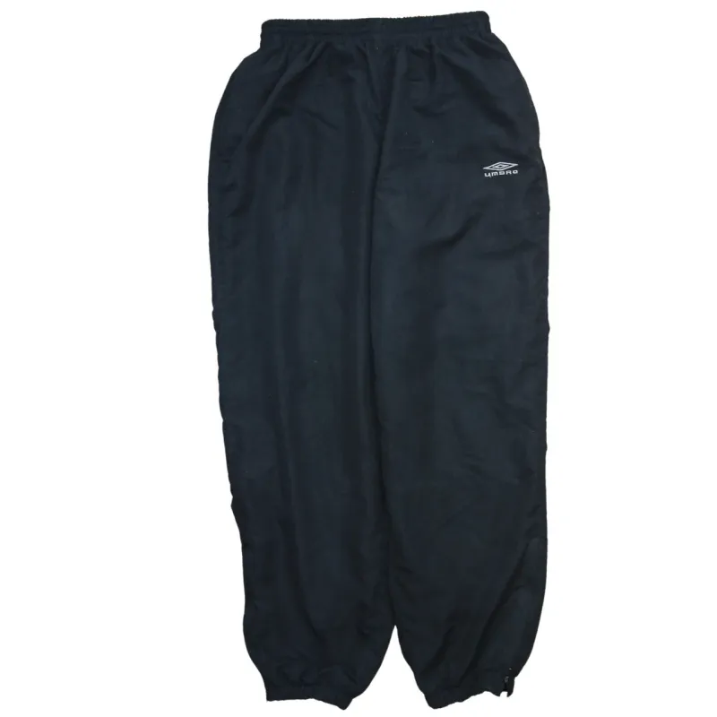 Umbro 90's Tracksuit Casual Joggers / Sweatpants 30 Black sold by Vintage Club