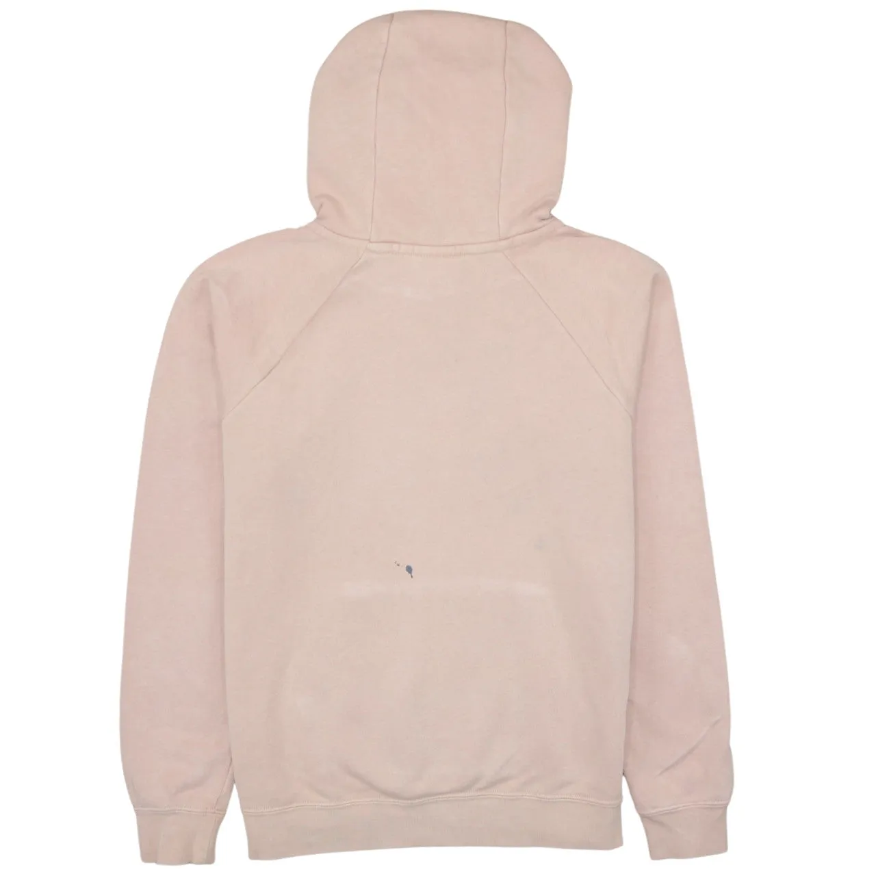 Nike Pink Pullover Hoodie Men's Small Embroidered Swoosh Front Pocket Raglan Sweatshirt sold by Vintage Club product image thumbnail 2