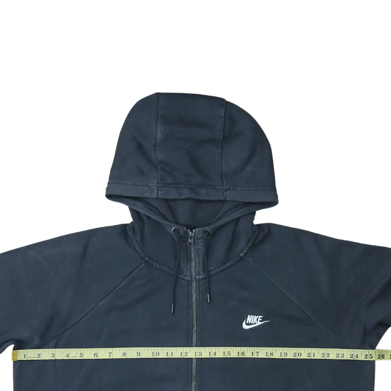 Nike 90's Swoosh Full Zip Up Hoodie XLarge Grey sold by Vintage Club product image thumbnail 5