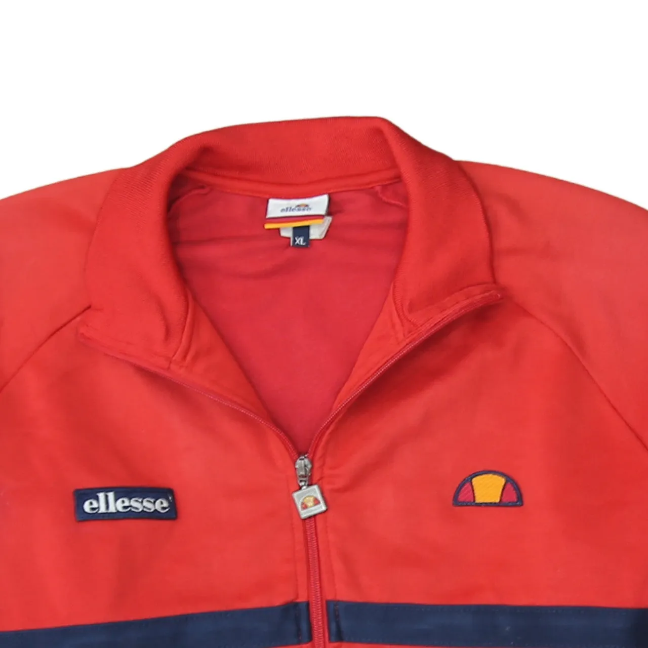 Ellesse 90's Lightweight Full Zip Up Sweatshirt XLarge Red sold by Vintage Club product image thumbnail 3