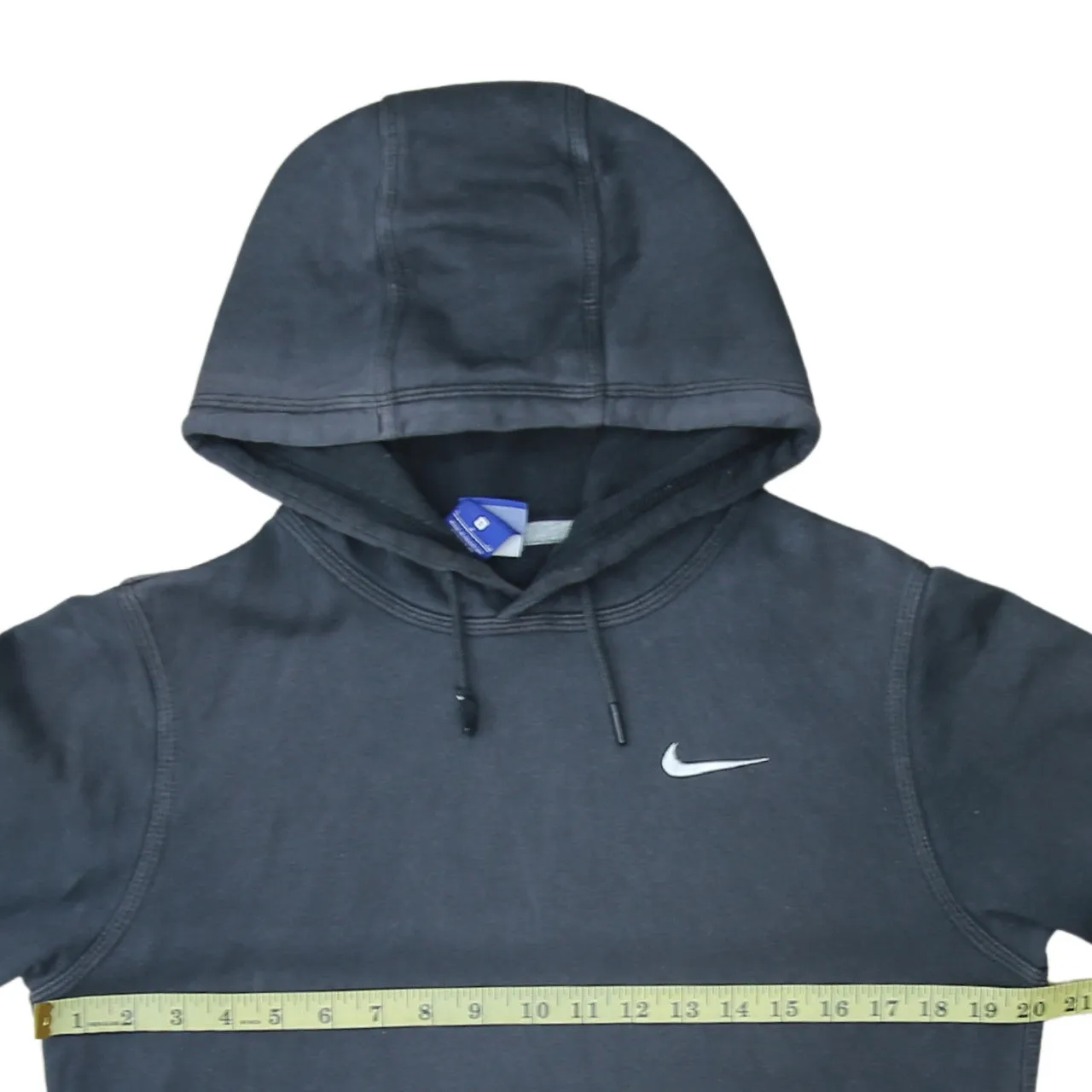 Nike 90's Swoosh Pullover Hoodie Small Black sold by Vintage Club product image thumbnail 5