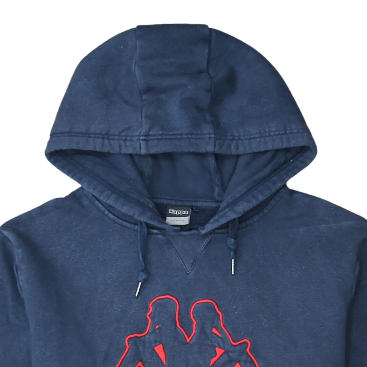 Kappa 90's Spellout Pullover Hoodie XLarge Navy Blue sold by Vintage Club product image thumbnail 3