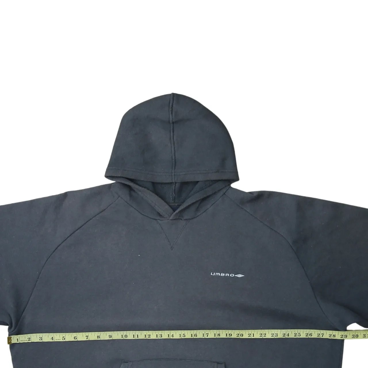 Umbro 90's Drawstring Pockets Pullover Hoodie XXLarge (2XL) Grey sold by Vintage Club product image thumbnail 5