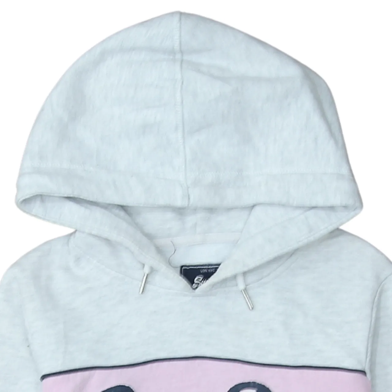 Super Dry 90's Spellout Pullover Hoodie Small Beige Cream sold by Vintage Club product image thumbnail 3