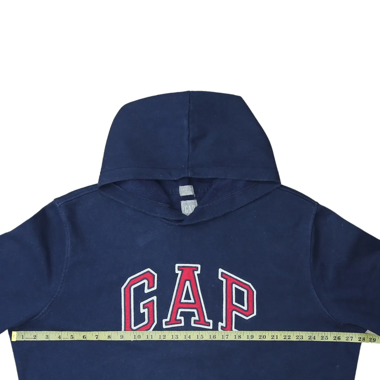 Gap 90's Spellout Pullover Hoodie XXLarge (2XL) Navy Blue sold by Vintage Club product image thumbnail 5