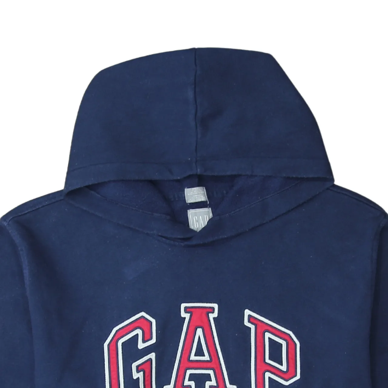 Gap 90's Spellout Pullover Hoodie XXLarge (2XL) Navy Blue sold by Vintage Club product image thumbnail 3