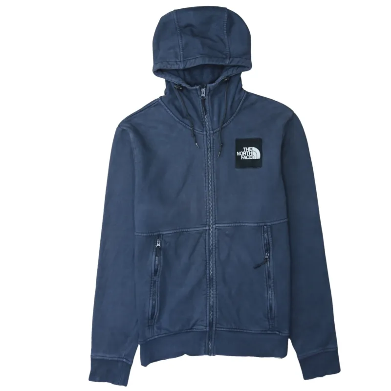 The North Face 90's Lightweight Full Zip Up Hoodie Large Navy Blue sold by Vintage Club