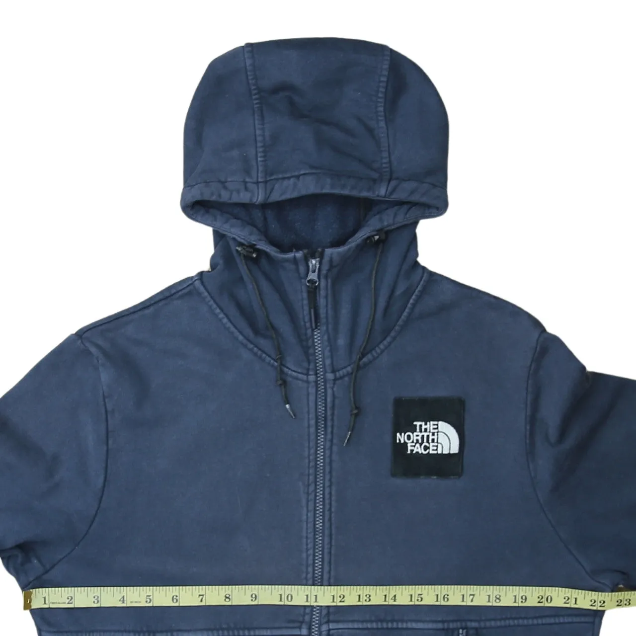 The North Face 90's Lightweight Full Zip Up Hoodie Large Navy Blue sold by Vintage Club product image thumbnail 5
