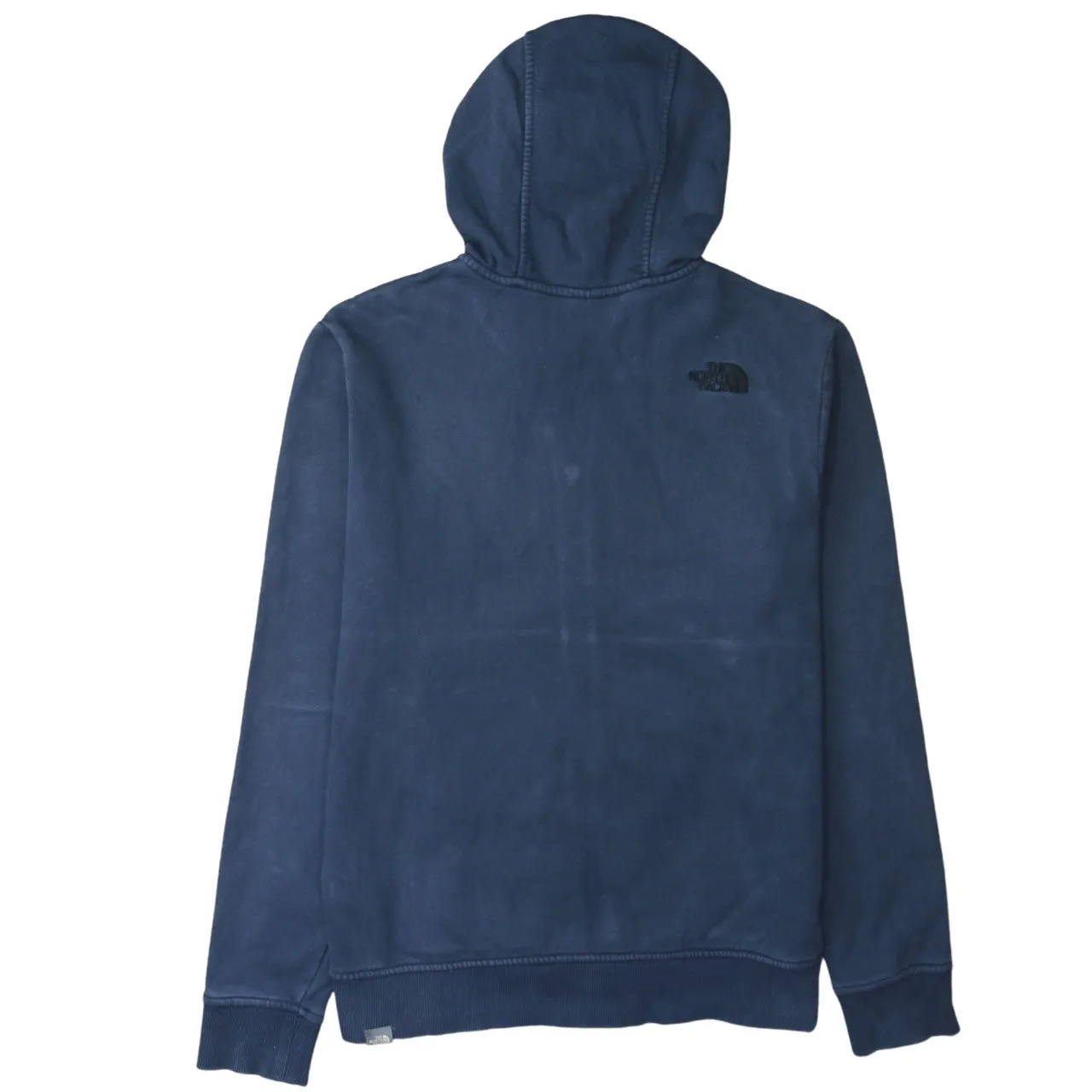 The North Face 90's Lightweight Full Zip Up Hoodie Large Navy Blue sold by Vintage Club product image thumbnail 2