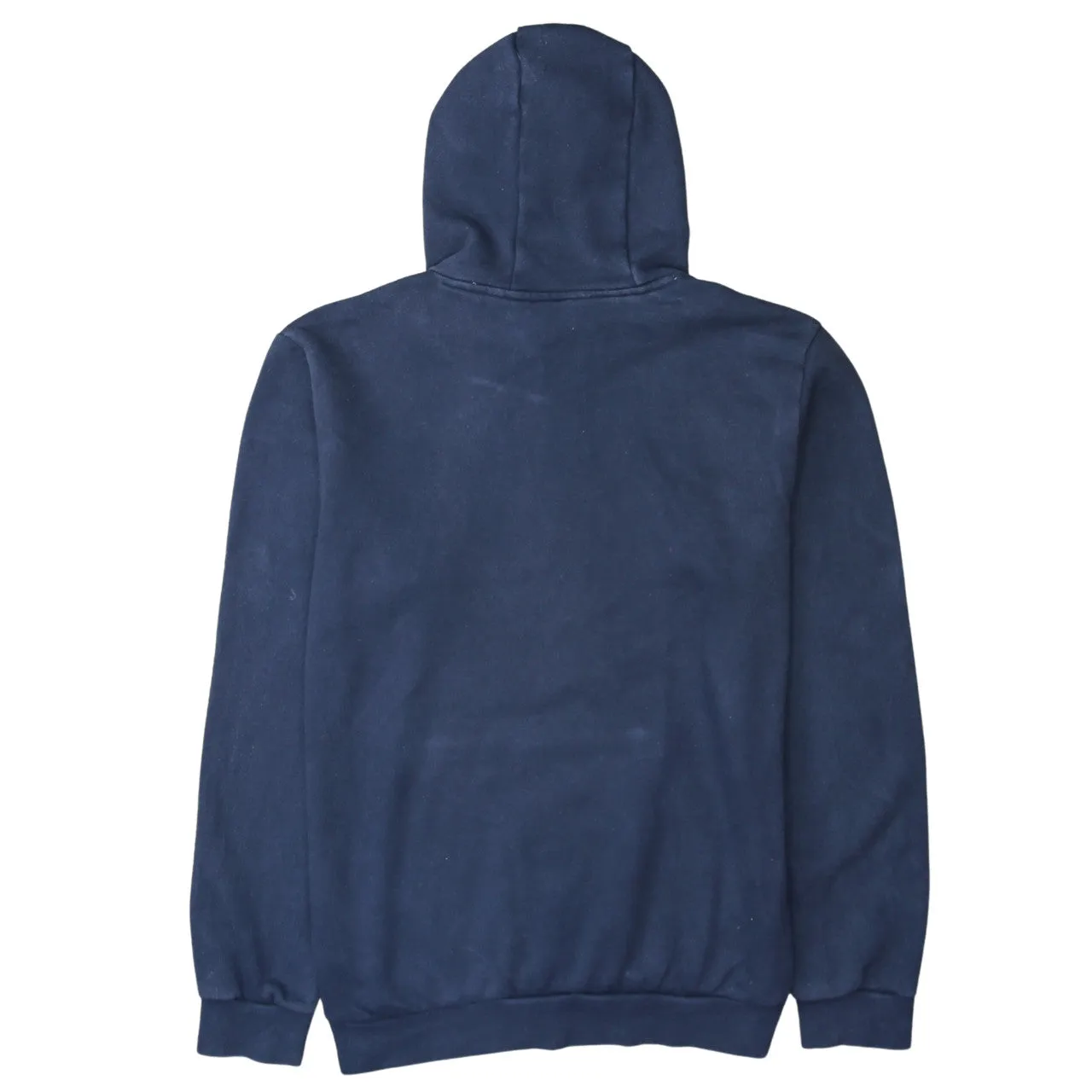 Adidas 90's Spellout Pullover Hoodie Medium Navy Blue sold by Vintage Club product image thumbnail 2