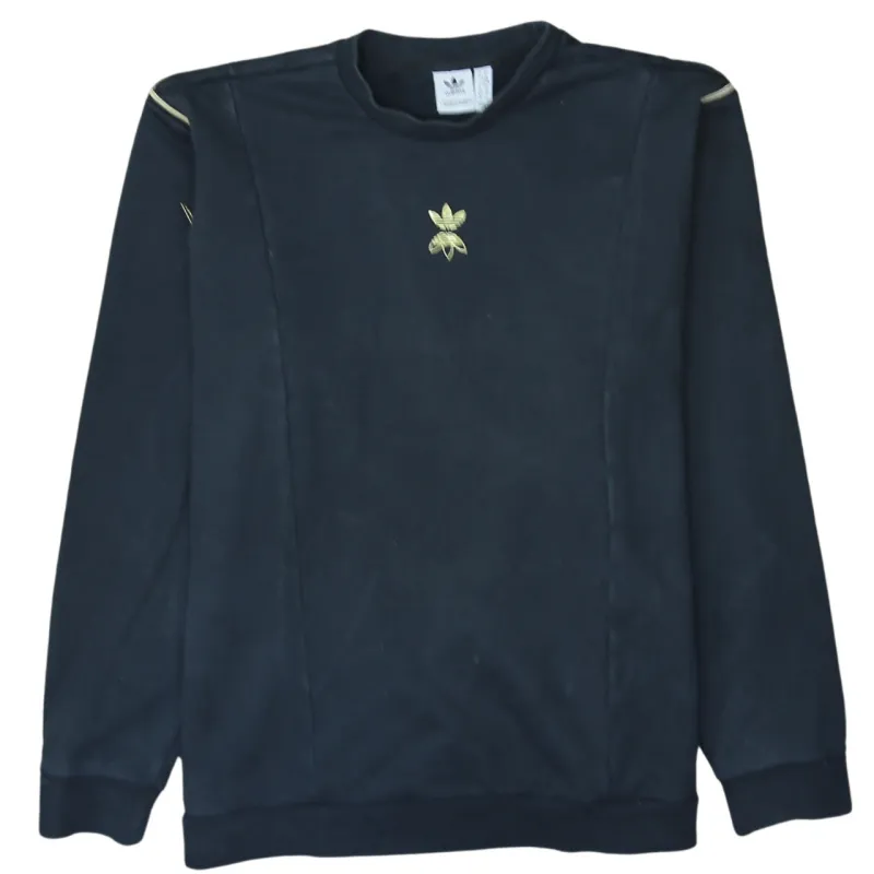 Adidas 90's Lightweight Crew Neck Sweatshirt XLarge Black sold by Vintage Club