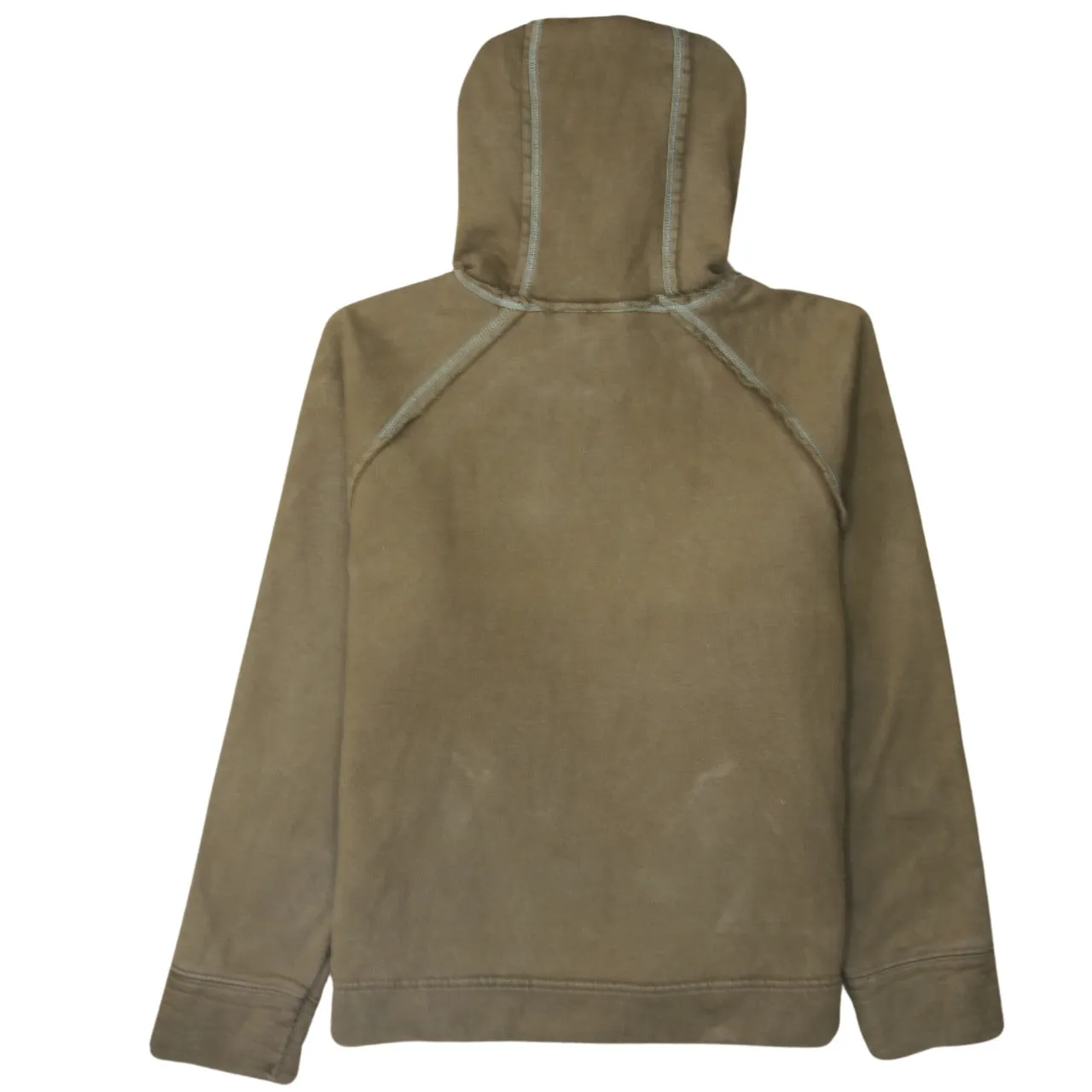 Quicksilver 90's Spellout Pullover Hoodie Medium Brown sold by Vintage Club product image thumbnail 2