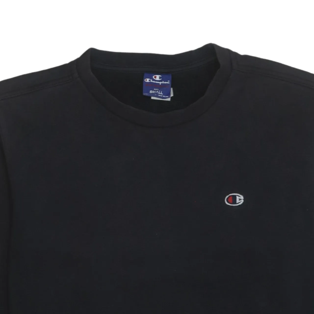 Champion 90's Lightweight Crew Neck Sweatshirt Small Black sold by Vintage Club product image thumbnail 3
